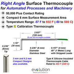 Surface Thermocouple Probe