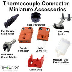 Miniature Thermocouple Connector Accessories Type N