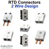 RTD Connectors 2 Wire Design