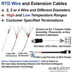 RTD Wire and Extension Cables