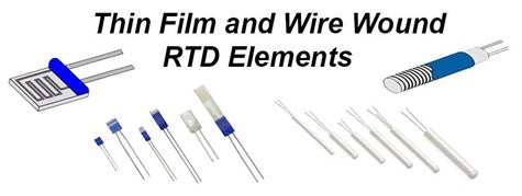 RTD Elements Thin Film and Wire Wound
