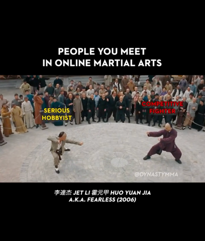 People You Meet In Online Martial Arts Communities