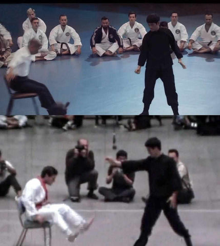 Bruce Lee / Danny Chan Kung Fu Demo at Long Beach Karate Internationals Ip Man 4