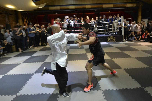 Xu Xiao Dong knocks out Tai Chi Master Lei Lei