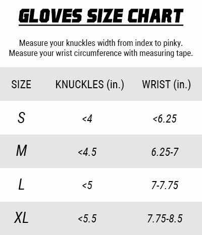 Gloves Size Chart