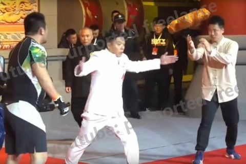 Xu Xiao Dong beats up Chinese Kung Fu masters in China