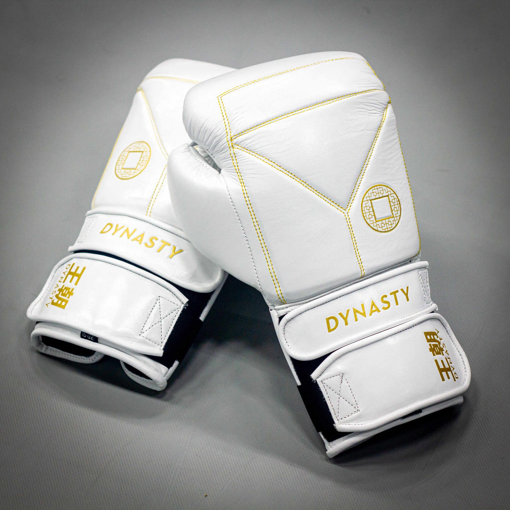 18+ Boxing Gloves White And Gold