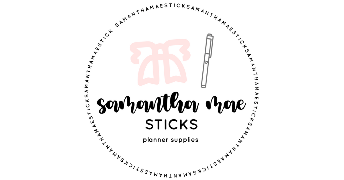 Sticker Reusable Book: Foiled White Planner Supplies – Samantha Mae Sticks