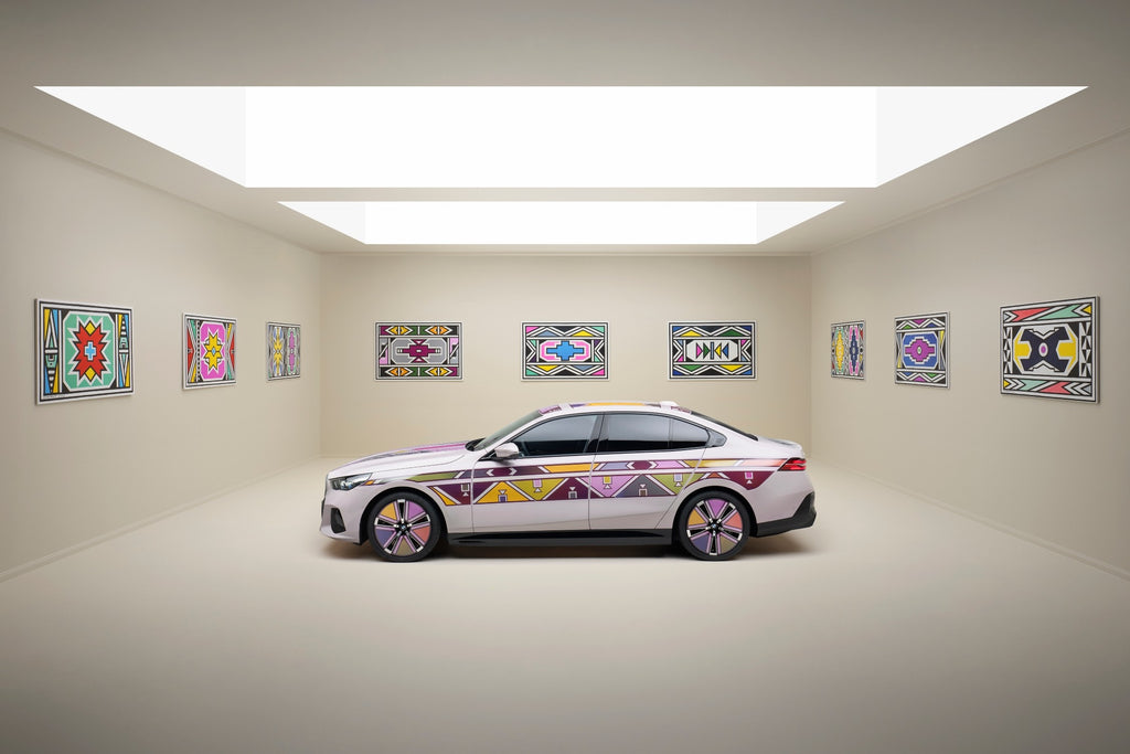 BMW i5 Flow NOSTOKANA at Frieze LA 2024