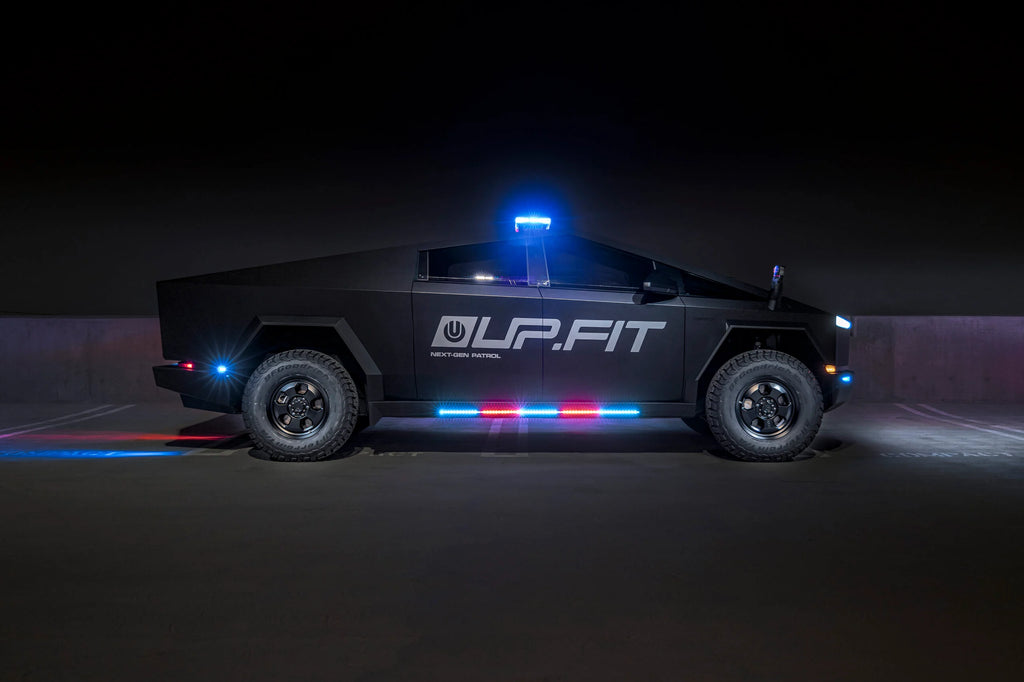 UP.FIT'S TESLA CYBERTRUCK PATROL REDEFINES SAFETY VEHICLES