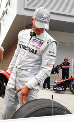 Original F1 Race Suit - Michael SCHUMACHER 2010