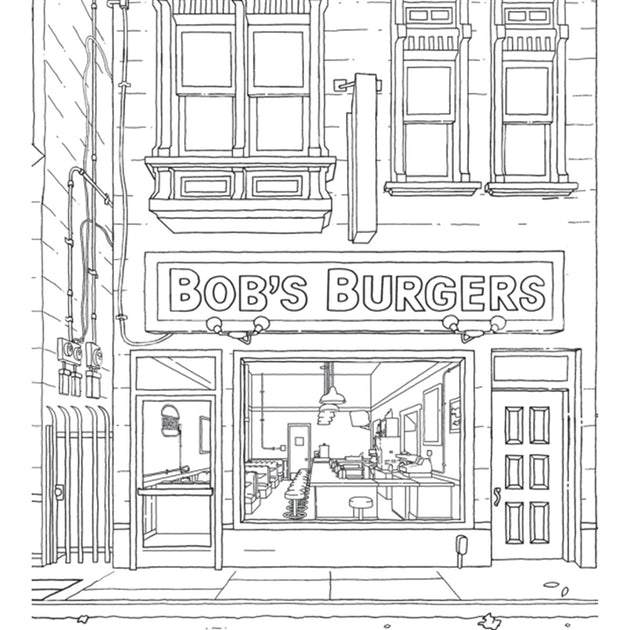 Download The Official Bob's Burgers Coloring Book- Bob's Burgers ...