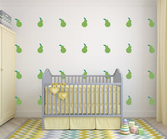 Download Pear Nursery Wall Art Food Theme Vinyl Wall Decals For Nurseries Ch Kinacle