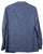 Luciano Barbera – Navy & Light Blue Check Wool/Silk/Linen Blazer - PEURIST
