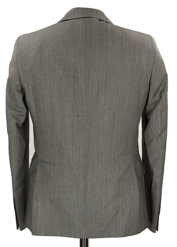 Royal Hem - Gray Birdseye Wool Blazer – PEURIST