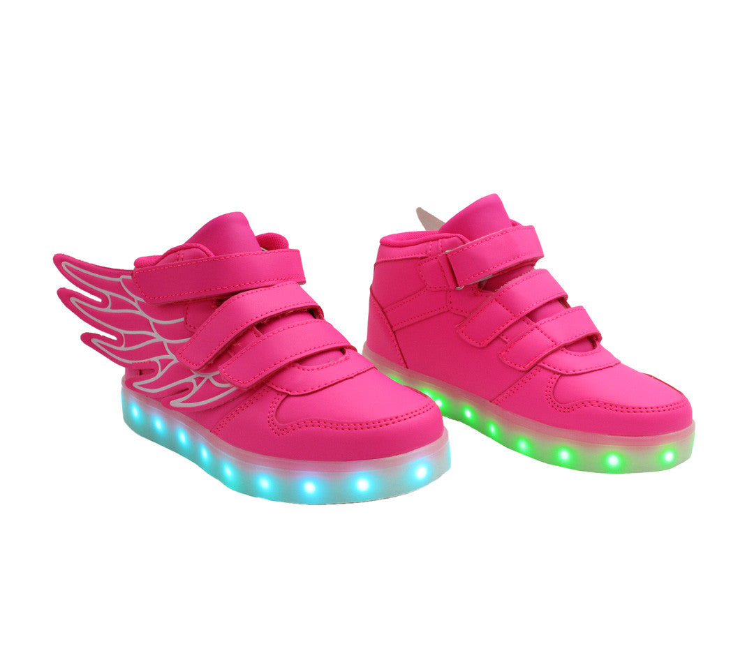 light up shoes with wings