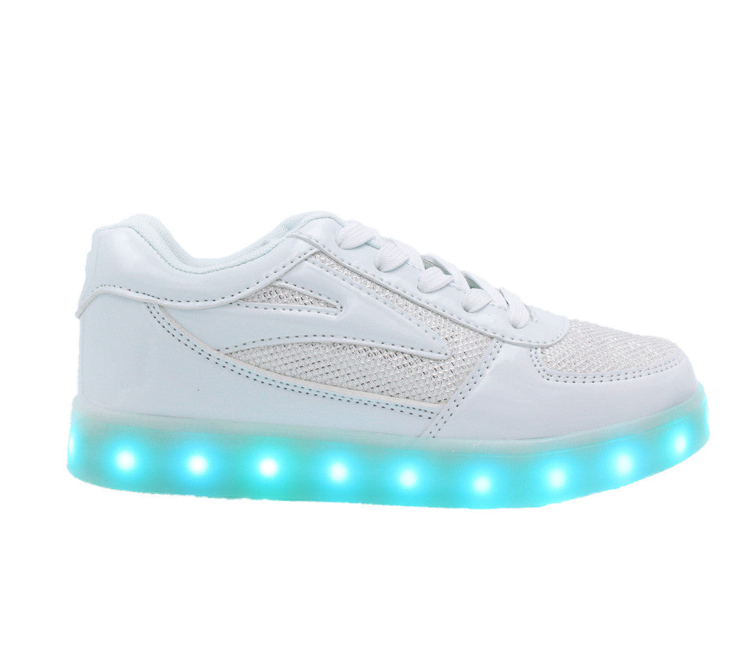 white led sneakers