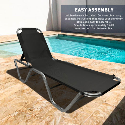 all weather chaise lounger