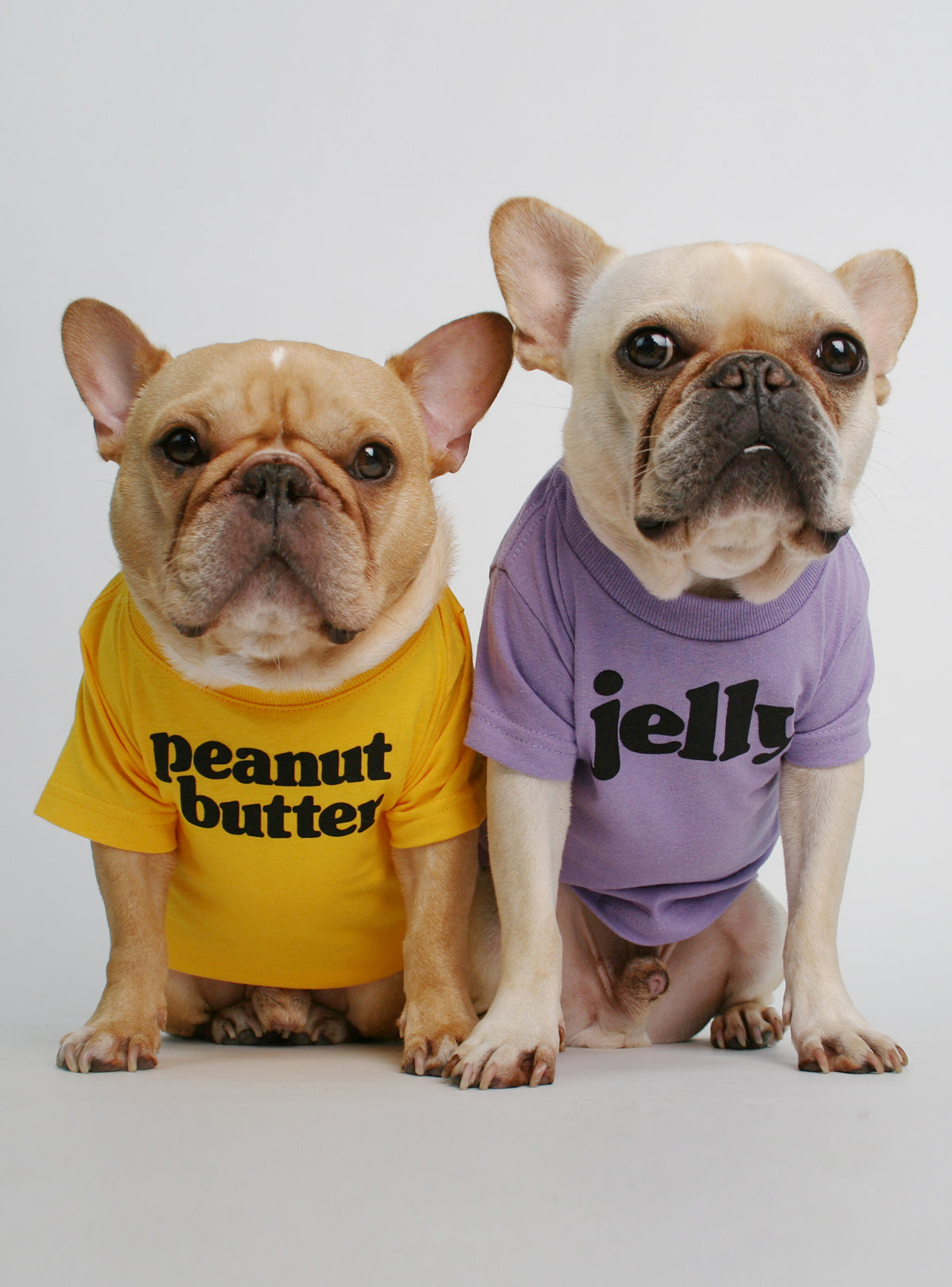 Peanut Butter + Jelly (2-Pack) Dog Tee