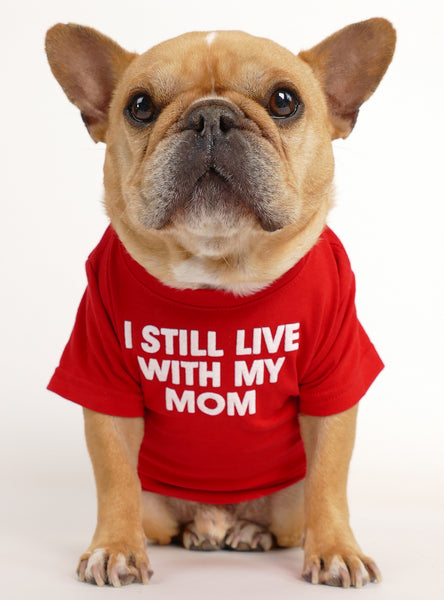I Still Live With My Mom Dog Tee – Club Huey