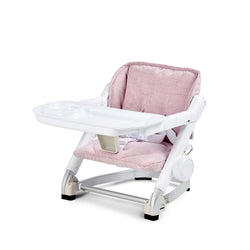 pink booster high chair