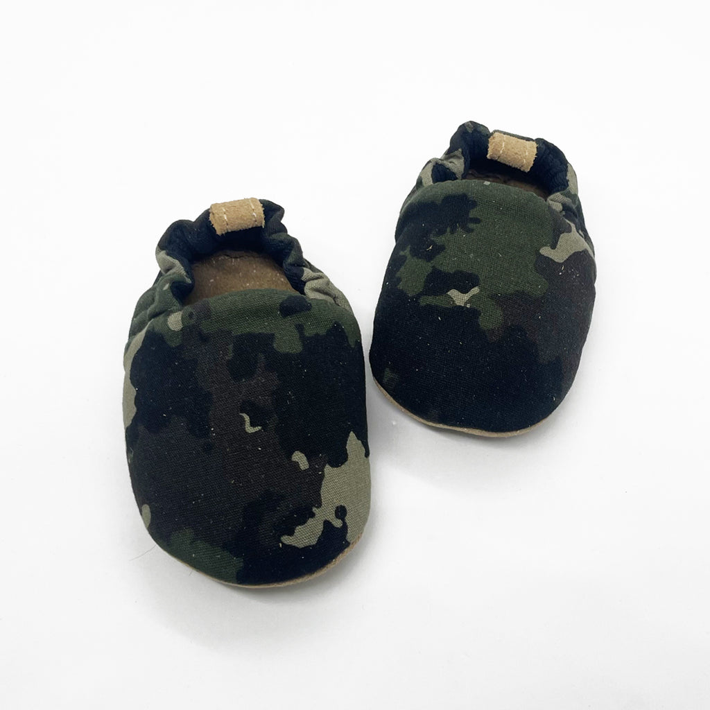 [TinySoles] Pre-walkers Soft Soled Baby Walking Shoes - Army Camo - 10 ...