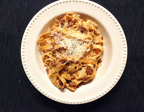 tagliatelle alla bolognese