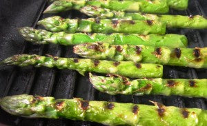 Grilled asparagus 