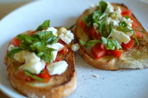 caprese bruschetta