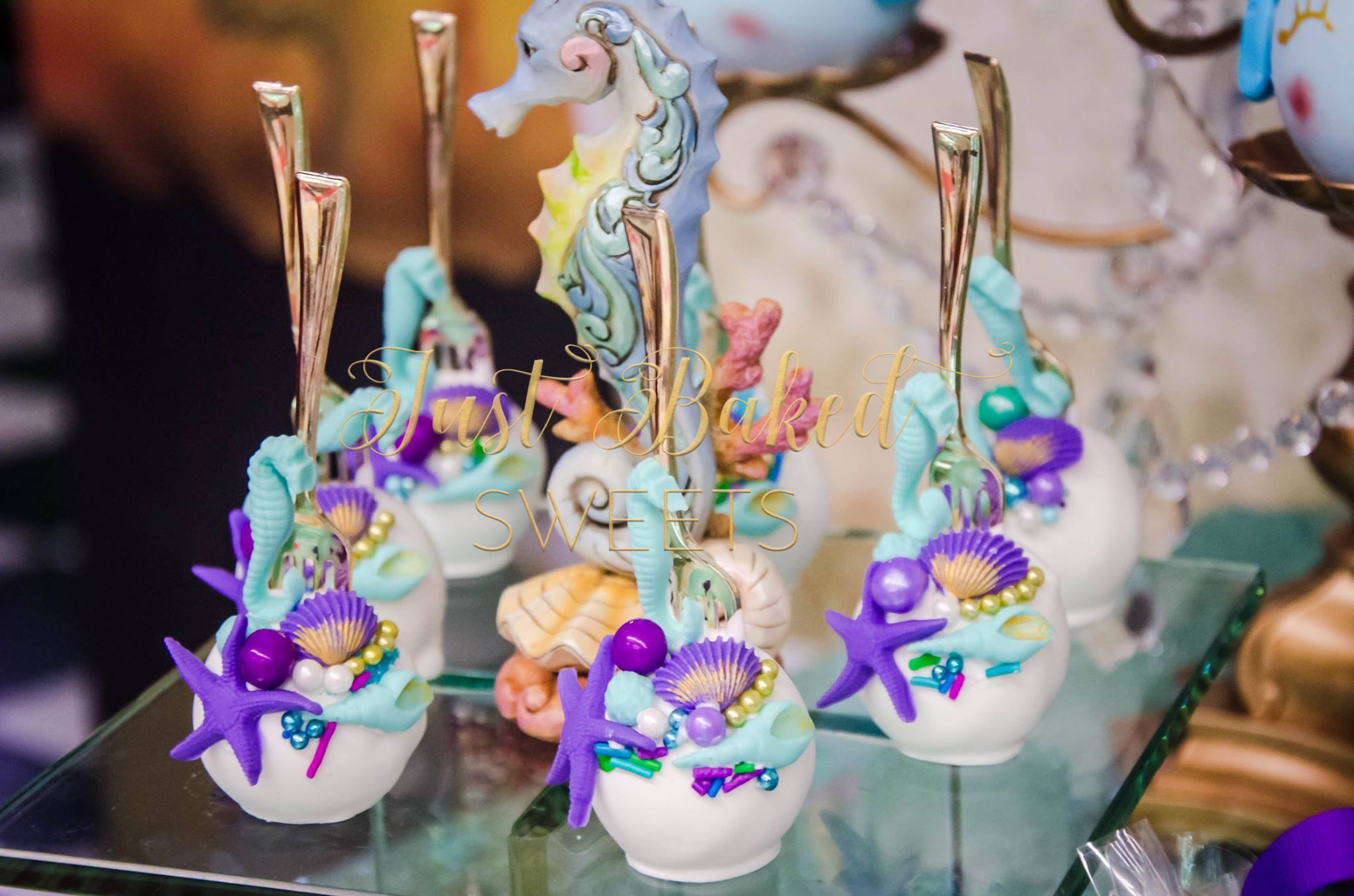 Dinglehopper Mermaid Under The Sea Cake Pops Just Baked Sweets