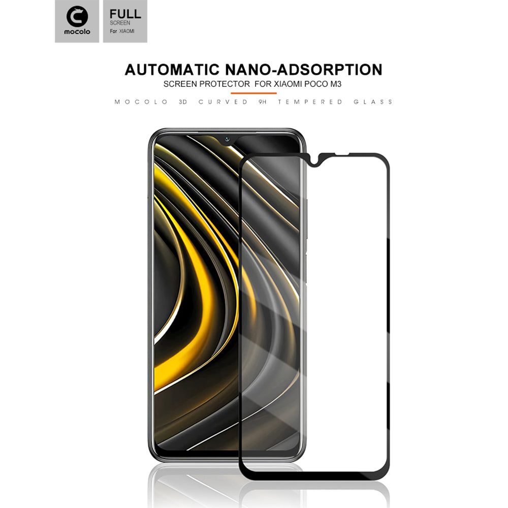 Tempered Glass Lens Xiaomi Poco M3 Pro 5g Redmi 9t Mocolo Full Cover Unicase Store 6614