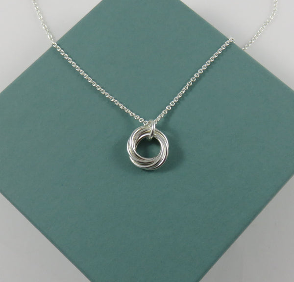 50th Birthday Necklace | Sterling Silver Birthday Necklace ...