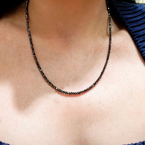 Black Diamond Necklace