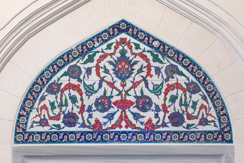 iznik tiles mehmet gursoy barbaros mosque