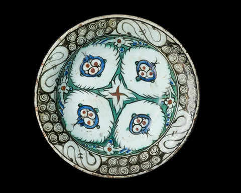 late 16th century  iznik pottery