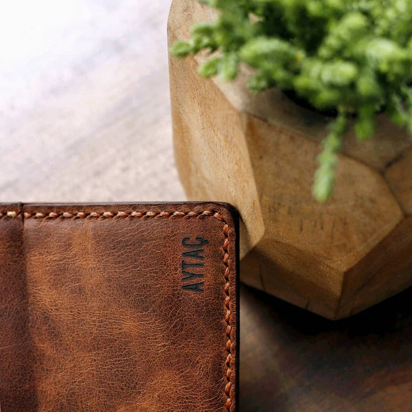 Handmade Leather Wallets - Personalized Leather Wallet – Roarcraft