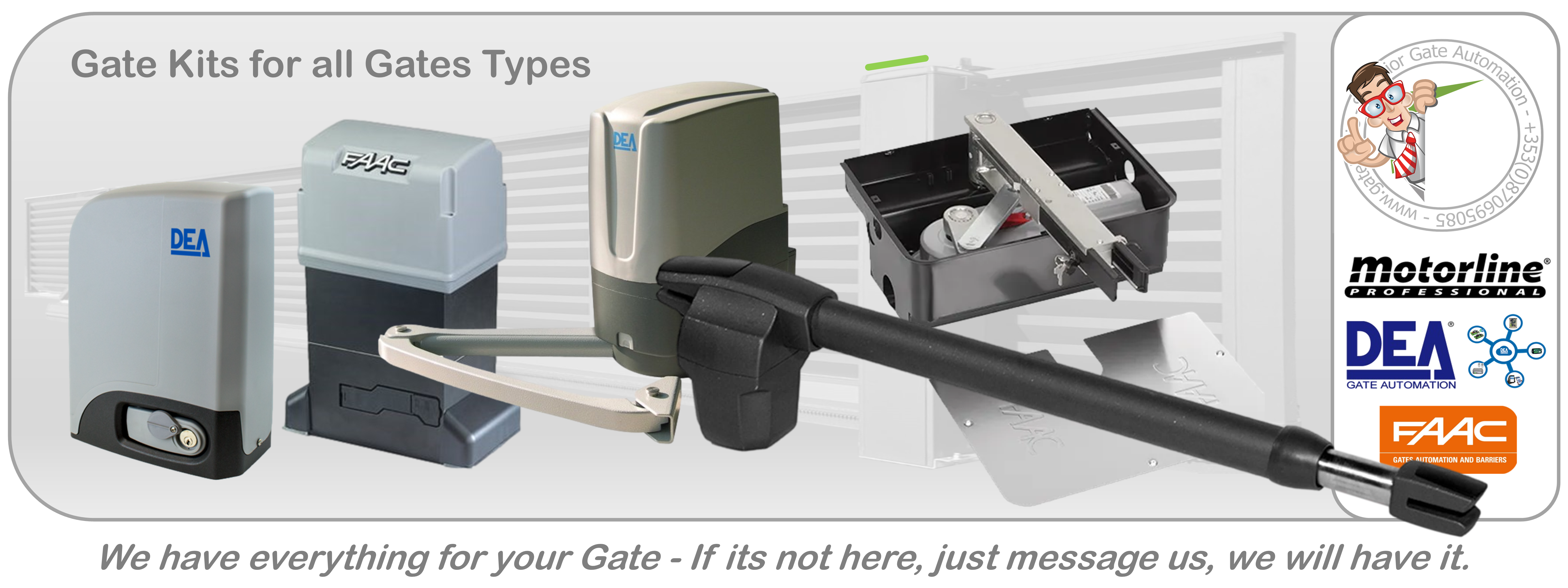 Swing gate automation - LIVI 502 - DEA SYSTEM