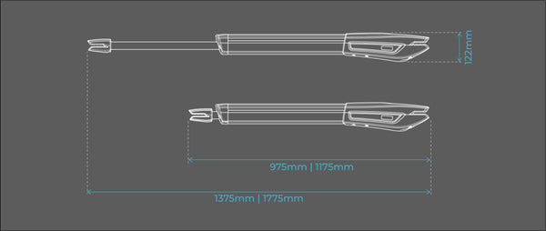 Motorline JAG Dimensions