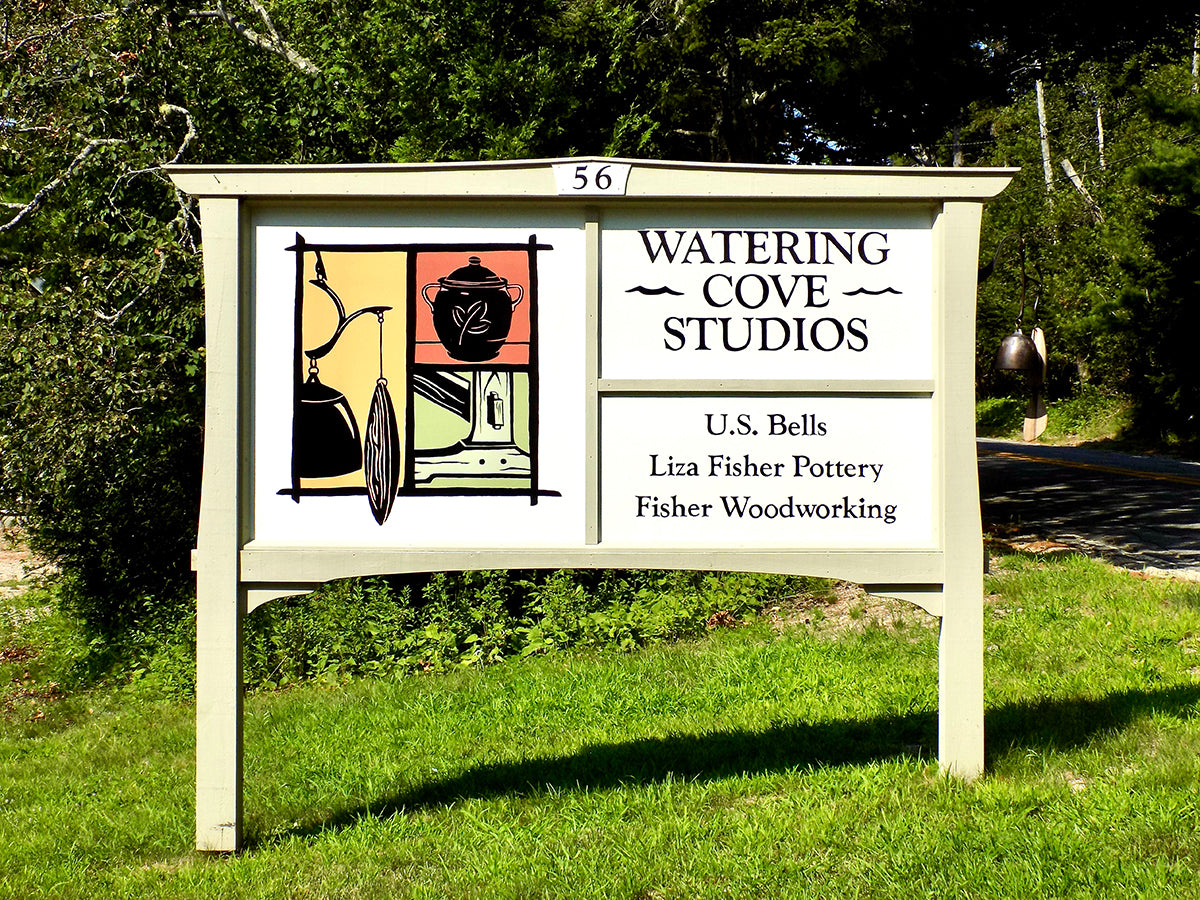 Watering Cove Studios sign