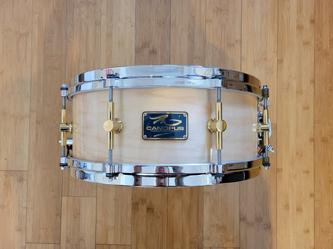 Snares   Canopus Drums 5x Neo Vintage NV M5 Snare Drum Black