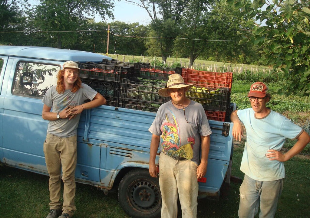 In 2015 I grew my hair long and biked to the urban farm from my apartment above a sub shop.