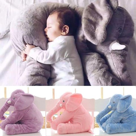 elephant cuddle pillow for babies
