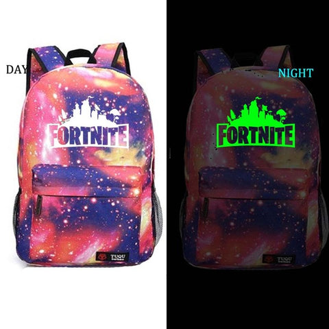 fortnite glow in the dark galaxy backpack 1 - fortnite carts weed