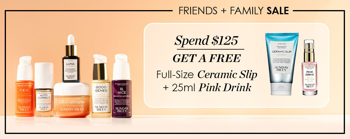 25% off site wide - Spend $125 get free full size ceramic slip + 20ml pink drink