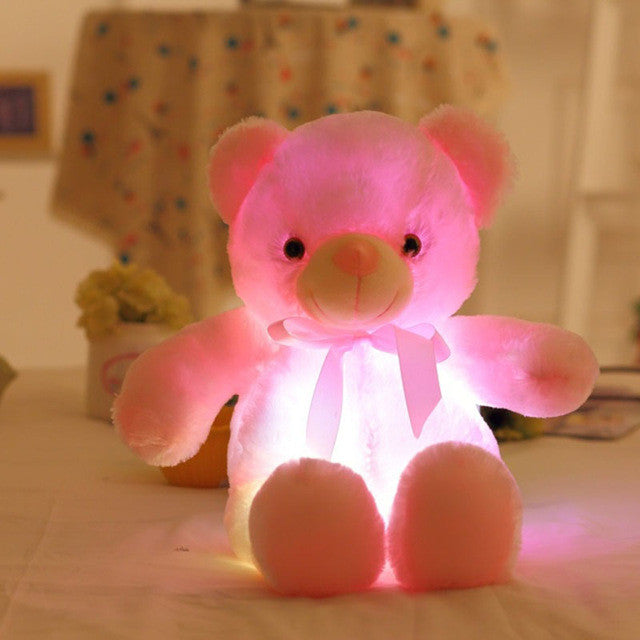 glow in the dark teddy bear night light