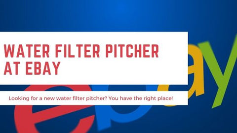 water filter pitcher ebay
