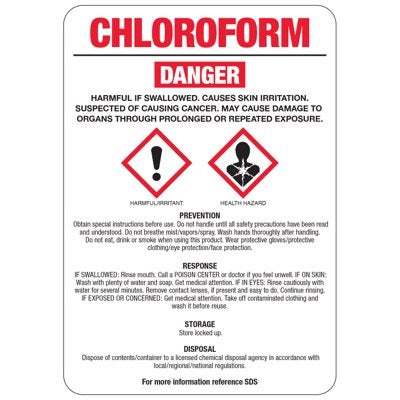 dangers of chloroform in drinking tap water