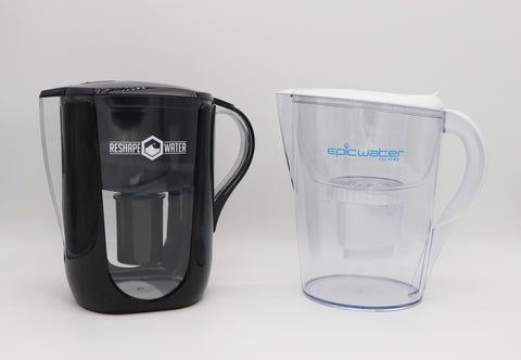 Reshape Water Filter Pitcher Review vs Epic Water Filter Pure Nano Pitcher