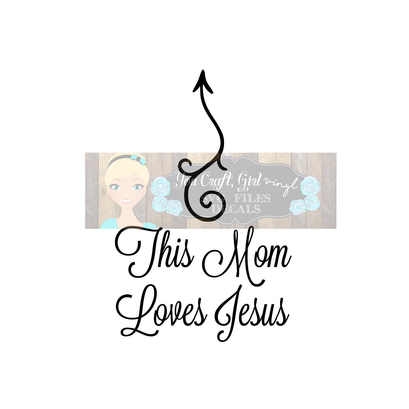 Download This Mom Loves Jesus Arrow Svg Dxf Commercial Use Svg Tshirt Svg Chris Vinyl Supply Shop