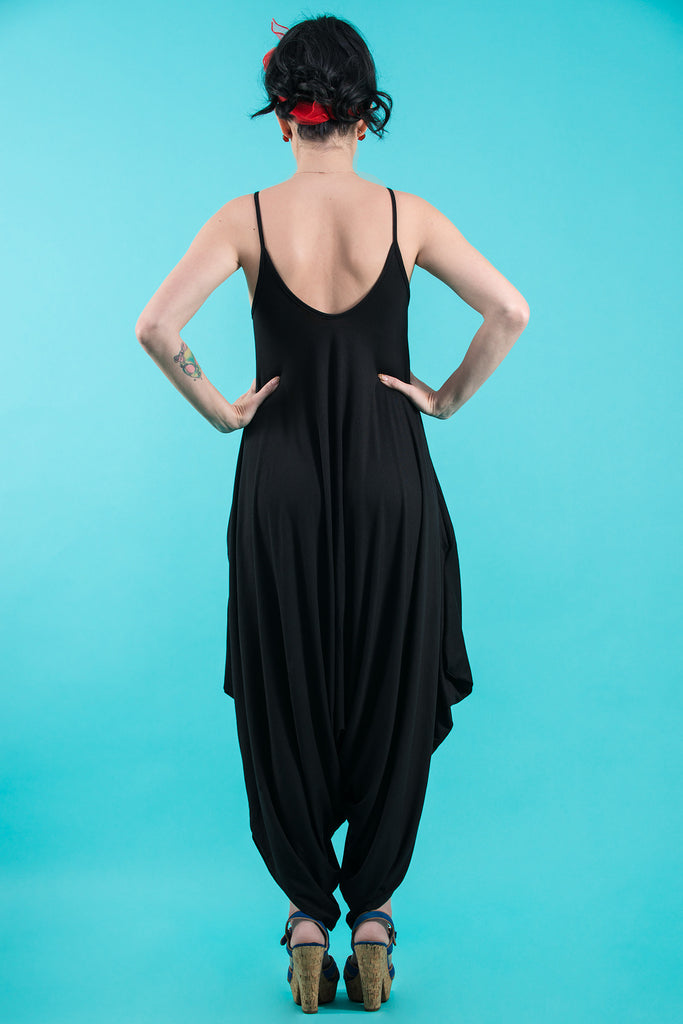 Weekend Warrior Black Romper – ollie+byrd